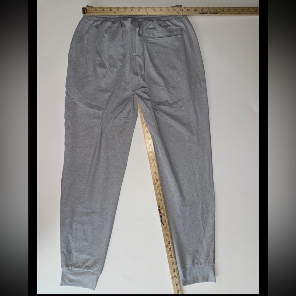VUORI Men's Ponto Performance Jogger Platinum Heather Large Running/training - Picture 6 of 6